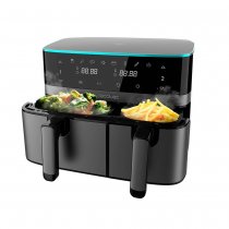 CECOTEC Cecofry DuoSize 9000 9L duplakosaras AirFryer (04954) szinkron sütéssel