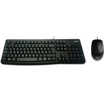 Logitech MK120 USB fekete magyar billentyűzet+egér 