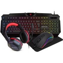 Silverline CM120 Gaming Combo Szett 4in1 Magyar Billentyűzettel