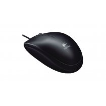 Logitech B100 USB optikai egér fekete