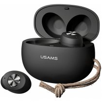 Usams Bluetooth mikrofonos fülhallgató dokkolóval BHUES02