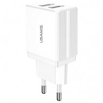 Hálózati töltő 2xUSB aljzattal 2100mA Usams CC090