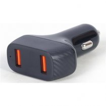 Gembird Autós töltő 2xUSB aljzattal 3000mA TA-U2QC3-CAR-01