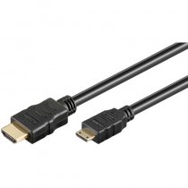 HDMI-mini HDMI kábel 3m aranyozott v1.4 Goobay 31933