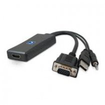 HDMI-VGA konverter +audió Goobay 51758