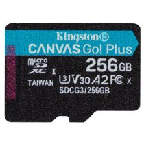 SD Micro 256GB XC Kingston 1Adapter UHS-I U3 SDCG3/256GB