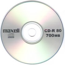 CD lemez Maxell 80' R papírtokos