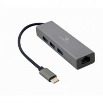 USB-C-->UTP 10/100/1000 átalakító (USB 3.1) Gembird A-CMU3-LAN-01