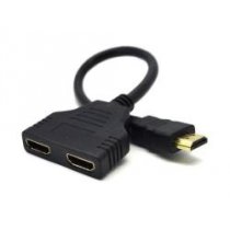 HDMI Y kábel 1M/2F passzív Gembird DSP-2PH4-04