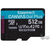 SD Micro 512GB XC Kingston Adapter nélkül UHS-I U3 SDCG3/512GBSP