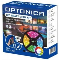 Optonica LED szalag 5050 RGB 3m +CCT adapert +WiFi vezérlő ST4326