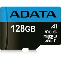 SD Micro 128GB XC A-DATA 1Adapter UHS-I CL10 AUSDX128GUICL10A1-RA1
