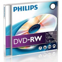 DVD lemez Philips 4,7GB +R slim tokos PH922289