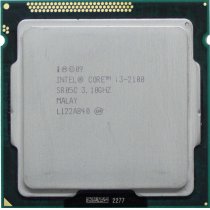 Intel Core i3-2100 3.10 Ghz Számítógép Processzor SR05C