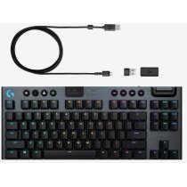 Logitech G915 TKL (Tactile) RGB Wireless Gaming UK Billentyűzet Szürke