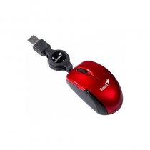 Genius Traveler Micro V2 USB egér piros
